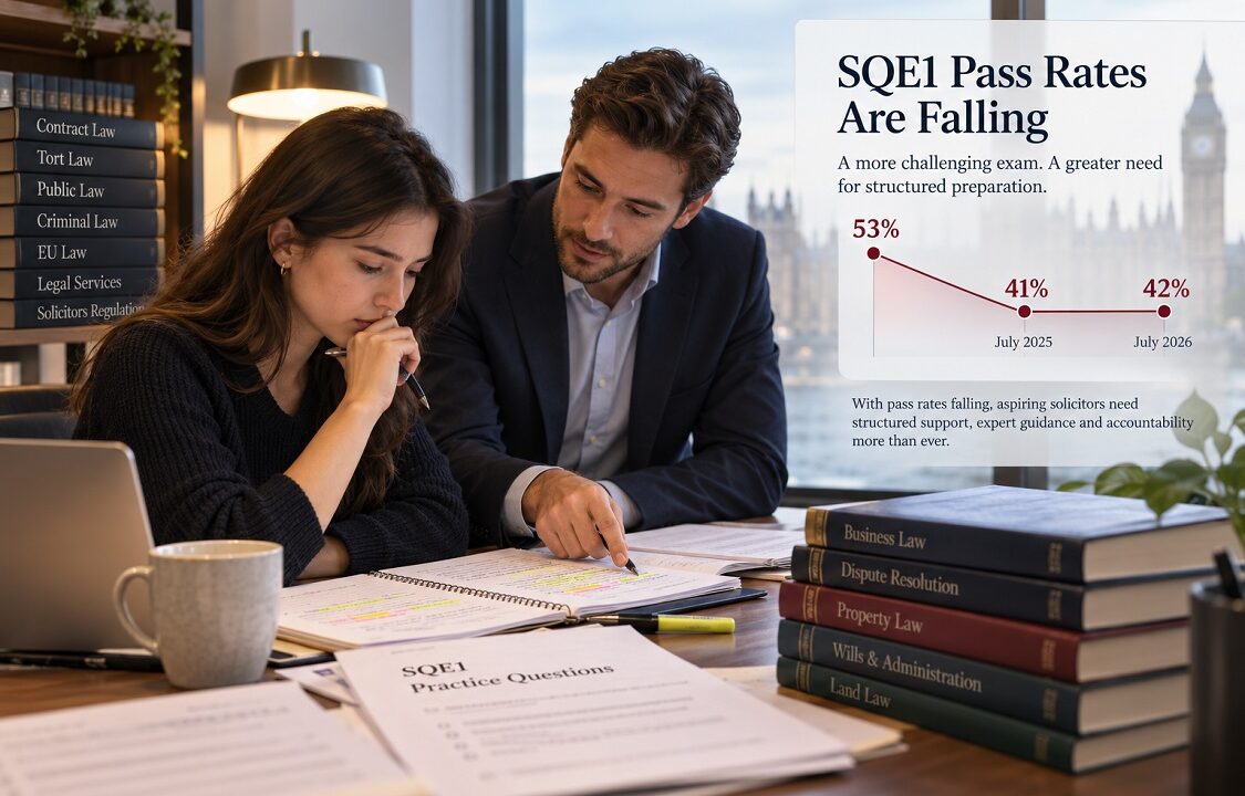 SQE1 Pass Rates Fall Again in 2026